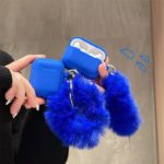 Klein Blue Silicone Plush Loops AirPods