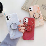 Matte Silicone Marble Phone Case