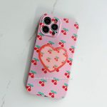 Cherry Bracket Pink Phone Case