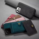 Removable Magnetic Card Wallet Phone Case