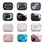 Luxury Electroplated Marble Hard Plastic Airpod Case