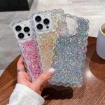Sequin Wavy Bumper Phone Case