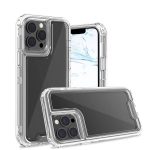 iPhone with 3-in-1 Transparent Antiknock (PC TPU) 360 Case for ultimate protection and style.