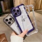 Transparent Silicone Armor Shockproof Phone Case