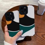 Patchwork Color Block Phone Case