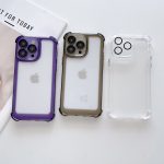 Transparent Lens Protector Shockproof Silicone Case