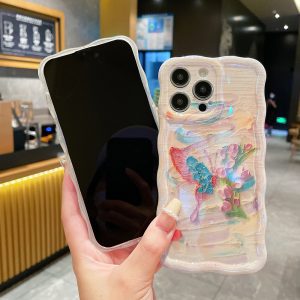 Butterfly Flower Silicone Phone case