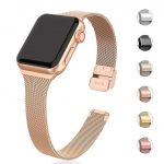Slim Milanese straps For Apple Watch Series