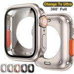 360 Full Apple Watch Cover With Tempered Screen Protector