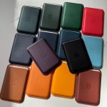 Magsafe Leather Magnetic Wallet Card Holder