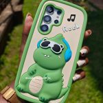 3D Crocodile Silicone Phone Case