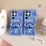 Stitch Head Grip Cartoon Phone Case