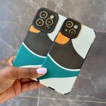 Patchwork Color Block Phone Case