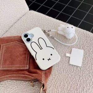 Miffies Phone Case with Wrist Lanyard