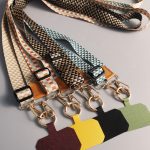 Geometric Colorful Lanyard