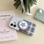 Montage Check Magsafe Pop Socket Case - Image 4