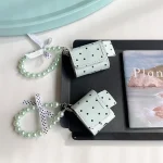 Polka Mint Green Pearl Case