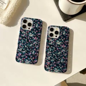 Floral Glitter Case