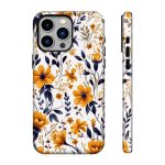 Golden Petals - iPhone Case