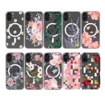 iPhone Floral Clear Magsafe Case
