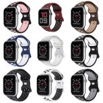 Breathable Sports Silicone Apple Watch Band