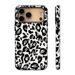 Black & White Leopard Print - iPhone 17 Series