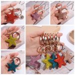 Sparkly Star Keychain