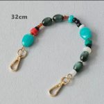 Colorful Beaded Phone Charm