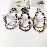 Crystal Beaded Phone Charm