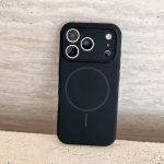 Liquid Silicone Magsafe Case- Black