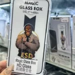 Clear Tempered Glass Screen Protector with DiY Kit