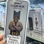 Privacy Full Tempered Glass Screen Protector with DiY Kit