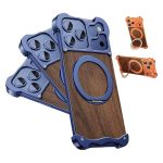 Frameless Metal Wood Case with Magsafe Bracket