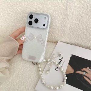 Hollow-Out Bow Charmed iPhone Case