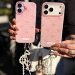 Soft Blush Bow Phone Case