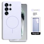 Samsung Silicone Magsafe Case- Lavender