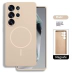 Samsung Silicone Magsafe Case- Khaki