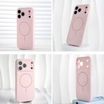 Liquid Silicone Magsafe Case- Sand Pink