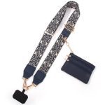 Midnight Mosaic Detachable Crossbody Lanyard Set