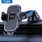 TOPK Suction Strong Grip Phone Holder