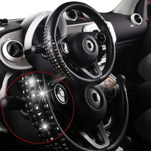 Riveted O-Shaped Steering Wheel Cover