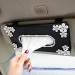 Daisy Visor Car Tissue Box