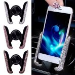 Luxury Rhinestone Car Air Vent Phone Holder - Image 2