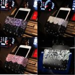 Diamond Rhinestone Car Air Vent Storage Holder