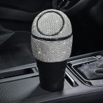 Rhinestone Car Trash Can