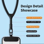 Universal Adjustable Wrist Lanyard with Metal Patch - Image 5