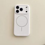 Liquid Silicone Magsafe Case- White