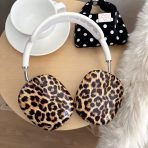 Leopard Print Airpod Max Ear Cup Covers (Hard Plastic PC) - Image 2