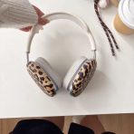 Leopard Print Airpod Max Ear Cup Covers (Hard Plastic PC) - Image 3