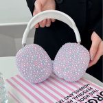 Pink Pearl Beaded Airpods Max Ear Cup Covers